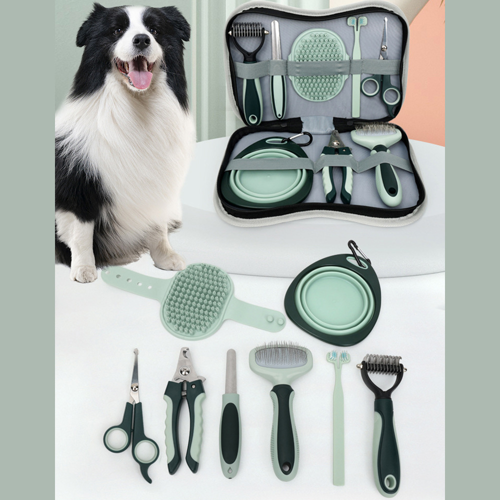 Dog Clippers, Professional Dog Grooming Kit, Cordless Dog Grooming Clippers For Thick Coats, Dog Hair Trimmer, Low Noise Dog Shaver Clippers, Quiet Pet Hair Clippers For Dogs Cats Dog Grooming Kit - Image 4