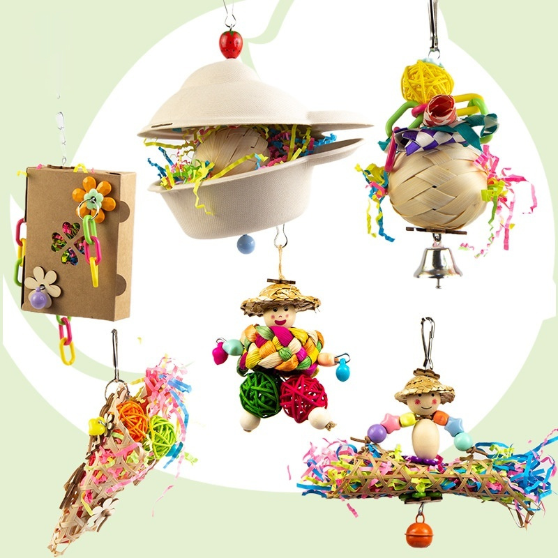 Parrot Gnawing Grinding Teeth And Mouth Toy Supplies