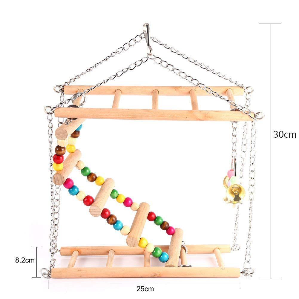 Small And Medium-sized Parrot Toy, Swing Ladder, Climbing Ladder - Image 3