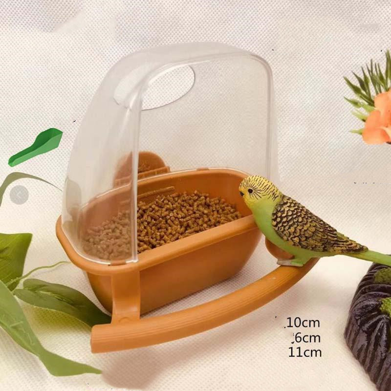 Parrot Bird Food Box Plastic Bird Feeder Outdoor - Image 5