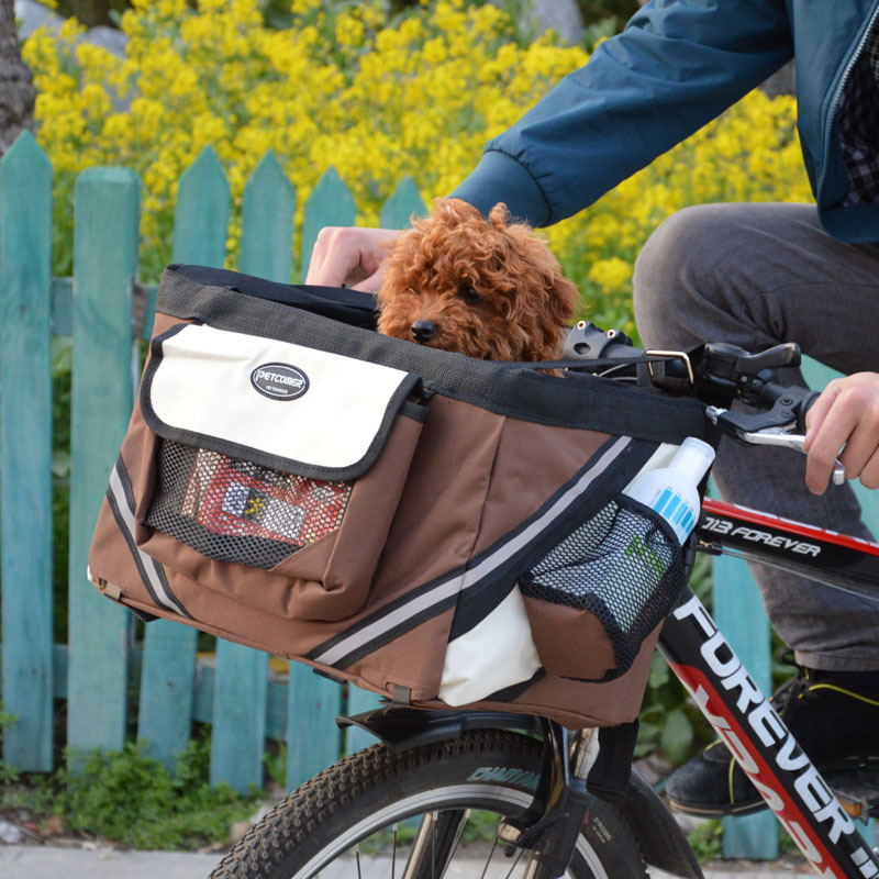 Portable Dog Bicycle Carrier Seat for small dog. - Image 8