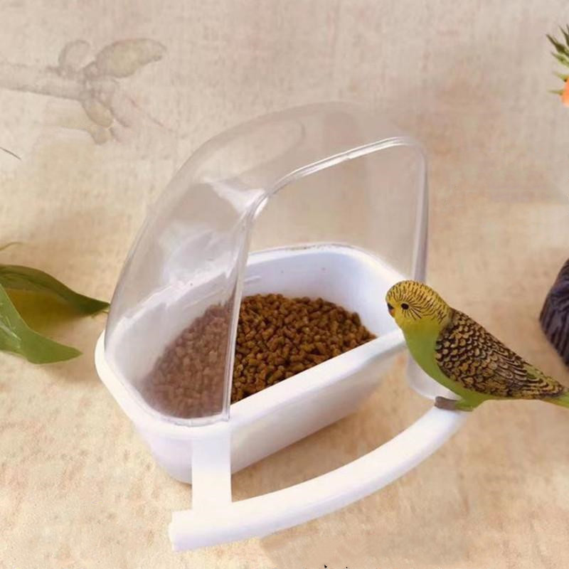 Parrot Bird Food Box Plastic Bird Feeder Outdoor - Image 3