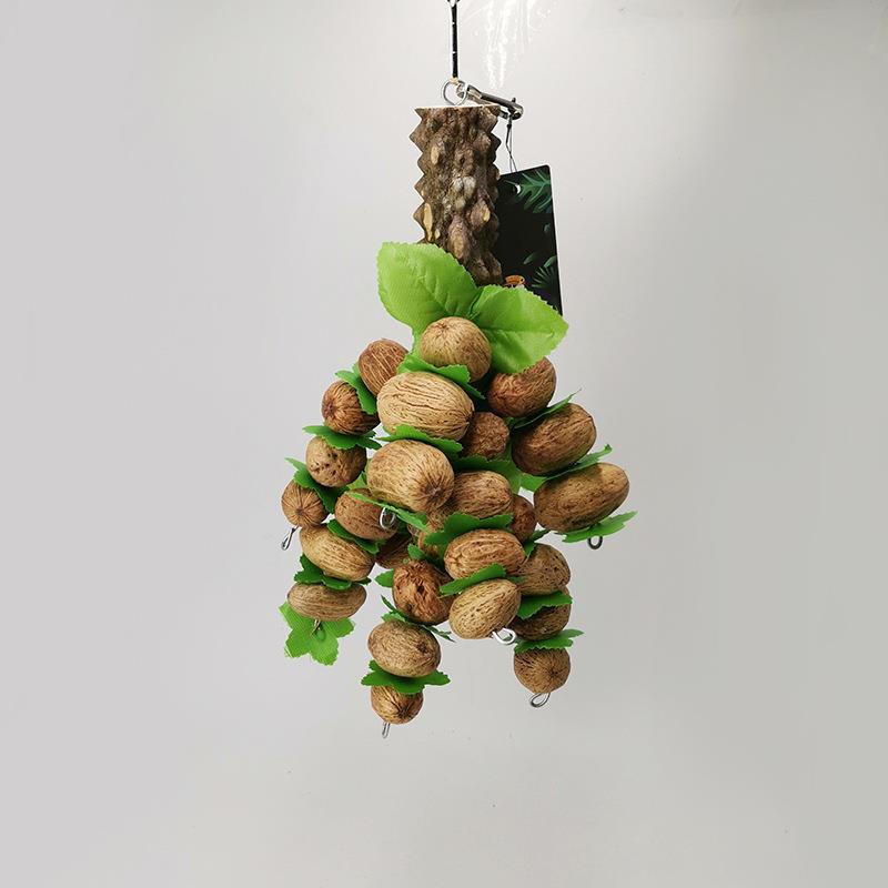 Pet Supplies Toy Parrot Nut Bite String Bite Toy