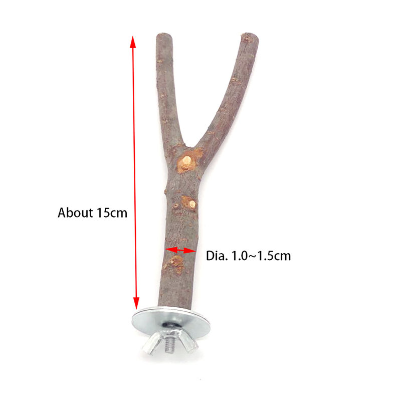 Parrot Log Tree Branch Standing Pole - Image 5