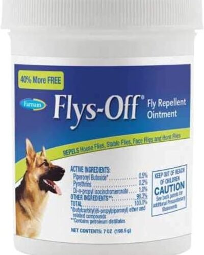 Farnam Flys Off Fly Repellent Ointment 7 Ounces