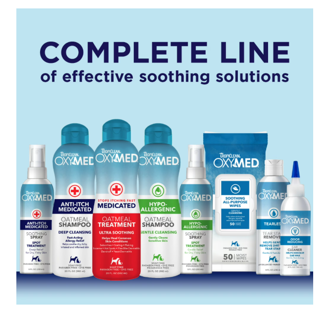 OXYMED HYPOALLERGENIC GENTLE CLEANSING PET SHAMPOO - Image 7